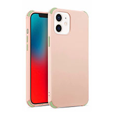 Funda Silicona Ultrafina Goma 360 Grados Carcasa C03 para Apple iPhone 12 Rosa