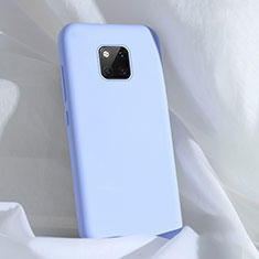 Funda Silicona Ultrafina Goma 360 Grados Carcasa C03 para Huawei Mate 20 Pro Azul Cielo