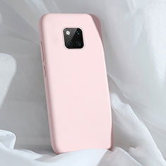 Funda Silicona Ultrafina Goma 360 Grados Carcasa C03 para Huawei Mate 20 Pro Rosa