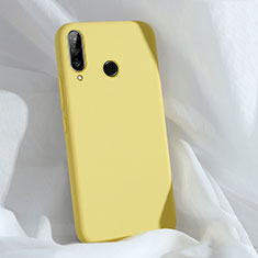 Funda Silicona Ultrafina Goma 360 Grados Carcasa C03 para Huawei Nova 4e Amarillo