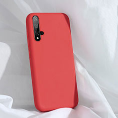 Funda Silicona Ultrafina Goma 360 Grados Carcasa C03 para Huawei Nova 5 Pro Rojo
