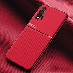 Funda Silicona Ultrafina Goma 360 Grados Carcasa C03 para Huawei Nova 6 5G Rojo