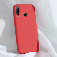Funda Silicona Ultrafina Goma 360 Grados Carcasa C03 para Huawei P30 Lite New Edition Rojo