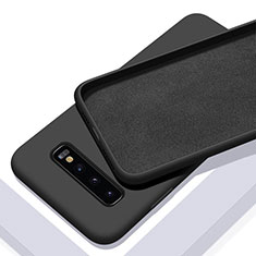 Funda Silicona Ultrafina Goma 360 Grados Carcasa C03 para Samsung Galaxy S10 Negro