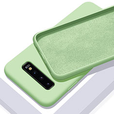 Funda Silicona Ultrafina Goma 360 Grados Carcasa C03 para Samsung Galaxy S10 Verde