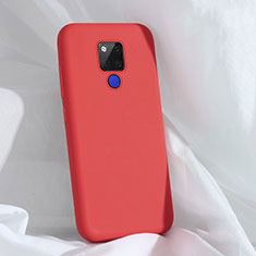 Funda Silicona Ultrafina Goma 360 Grados Carcasa C04 para Huawei Mate 20 X 5G Rojo