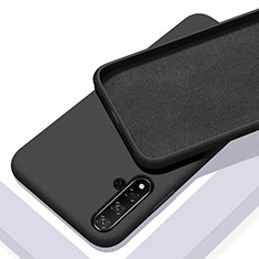 Funda Silicona Ultrafina Goma 360 Grados Carcasa C04 para Huawei Nova 5 Negro