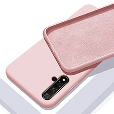 Funda Silicona Ultrafina Goma 360 Grados Carcasa C04 para Huawei Nova 5 Rosa