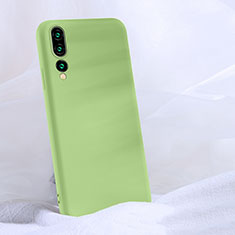 Funda Silicona Ultrafina Goma 360 Grados Carcasa C04 para Huawei P20 Pro Verde