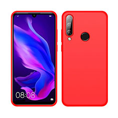 Funda Silicona Ultrafina Goma 360 Grados Carcasa C04 para Huawei P30 Lite New Edition Rojo