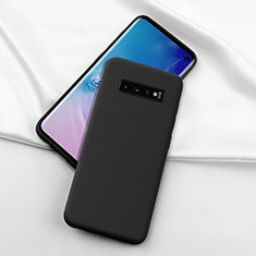 Funda Silicona Ultrafina Goma 360 Grados Carcasa C04 para Samsung Galaxy S10 5G Negro