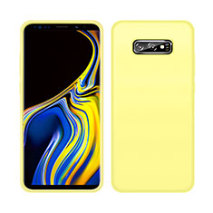 Funda Silicona Ultrafina Goma 360 Grados Carcasa C04 para Samsung Galaxy S10e Amarillo