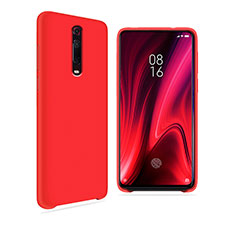 Funda Silicona Ultrafina Goma 360 Grados Carcasa C04 para Xiaomi Mi 9T Rojo