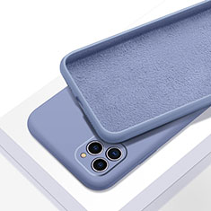 Funda Silicona Ultrafina Goma 360 Grados Carcasa C05 para Apple iPhone 11 Pro Max Morado