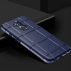 Funda Silicona Ultrafina Goma 360 Grados Carcasa C05 para Huawei Mate 20 Lite Azul