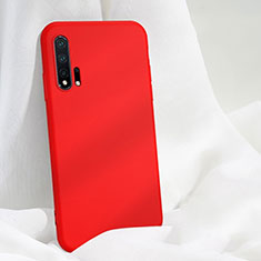 Funda Silicona Ultrafina Goma 360 Grados Carcasa C05 para Huawei Nova 6 5G Rojo