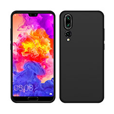 Funda Silicona Ultrafina Goma 360 Grados Carcasa C05 para Huawei P20 Pro Negro