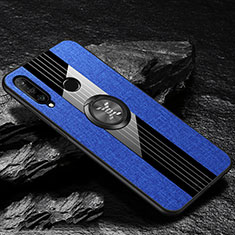 Funda Silicona Ultrafina Goma 360 Grados Carcasa C05 para Huawei P30 Lite XL Azul