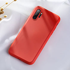 Funda Silicona Ultrafina Goma 360 Grados Carcasa C05 para Samsung Galaxy Note 10 Plus Rojo