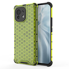 Funda Silicona Ultrafina Goma 360 Grados Carcasa C05 para Xiaomi Mi 11 5G Verde