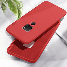 Funda Silicona Ultrafina Goma 360 Grados Carcasa C06 para Huawei Mate 20 Rojo