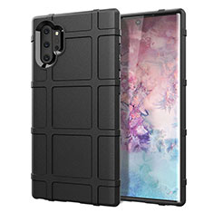 Funda Silicona Ultrafina Goma 360 Grados Carcasa C06 para Samsung Galaxy Note 10 Plus Negro