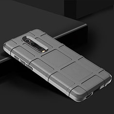 Funda Silicona Ultrafina Goma 360 Grados Carcasa C06 para Xiaomi Mi 9T Plata