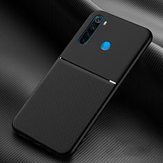 Funda Silicona Ultrafina Goma 360 Grados Carcasa C06 para Xiaomi Redmi Note 8 (2021) Negro