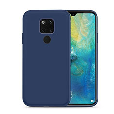 Funda Silicona Ultrafina Goma 360 Grados Carcasa C07 para Huawei Mate 20 Azul