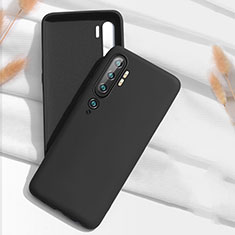 Funda Silicona Ultrafina Goma 360 Grados Carcasa C07 para Xiaomi Mi Note 10 Negro