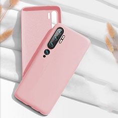 Funda Silicona Ultrafina Goma 360 Grados Carcasa C07 para Xiaomi Mi Note 10 Rosa