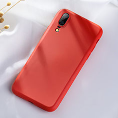 Funda Silicona Ultrafina Goma 360 Grados Carcasa C08 para Huawei P20 Rojo