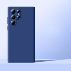 Funda Silicona Ultrafina Goma 360 Grados Carcasa D01 para Samsung Galaxy S23 Ultra 5G Azul