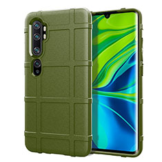 Funda Silicona Ultrafina Goma 360 Grados Carcasa D01 para Xiaomi Mi Note 10 Pro Verde