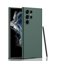Funda Silicona Ultrafina Goma 360 Grados Carcasa D02 para Samsung Galaxy S21 Ultra 5G Verde