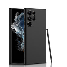 Funda Silicona Ultrafina Goma 360 Grados Carcasa D02 para Samsung Galaxy S22 Ultra 5G Negro
