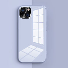 Funda Silicona Ultrafina Goma 360 Grados Carcasa G01 para Apple iPhone 14 Azul Cielo