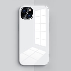 Funda Silicona Ultrafina Goma 360 Grados Carcasa G01 para Apple iPhone 14 Plus Blanco