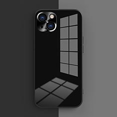 Funda Silicona Ultrafina Goma 360 Grados Carcasa G01 para Apple iPhone 15 Negro