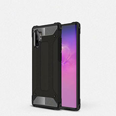 Funda Silicona Ultrafina Goma 360 Grados Carcasa G01 para Samsung Galaxy Note 10 Plus Negro