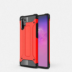 Funda Silicona Ultrafina Goma 360 Grados Carcasa G01 para Samsung Galaxy Note 10 Plus Rojo