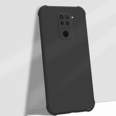 Funda Silicona Ultrafina Goma 360 Grados Carcasa G01 para Xiaomi Redmi Note 9 Negro