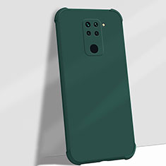Funda Silicona Ultrafina Goma 360 Grados Carcasa G01 para Xiaomi Redmi Note 9 Verde