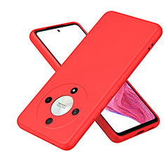 Funda Silicona Ultrafina Goma 360 Grados Carcasa H01P para Huawei Honor Magic6 Lite 5G Rojo