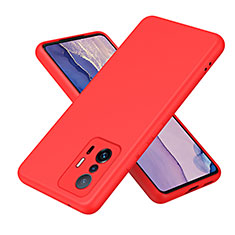 Funda Silicona Ultrafina Goma 360 Grados Carcasa H01P para Xiaomi Mi 11T Pro 5G Rojo