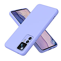 Funda Silicona Ultrafina Goma 360 Grados Carcasa H01P para Xiaomi Mi 12T 5G Morado