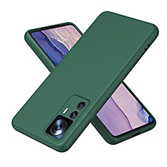 Funda Silicona Ultrafina Goma 360 Grados Carcasa H01P para Xiaomi Mi 12T Pro 5G Verde