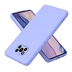 Funda Silicona Ultrafina Goma 360 Grados Carcasa H01P para Xiaomi Poco X3 NFC Morado