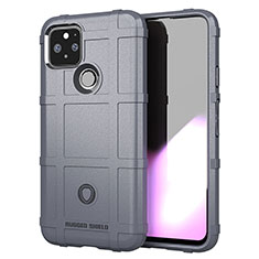 Funda Silicona Ultrafina Goma 360 Grados Carcasa J01S para Google Pixel 4a 5G Gris