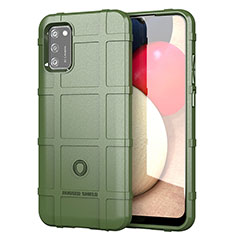 Funda Silicona Ultrafina Goma 360 Grados Carcasa J01S para Samsung Galaxy A02s Verde